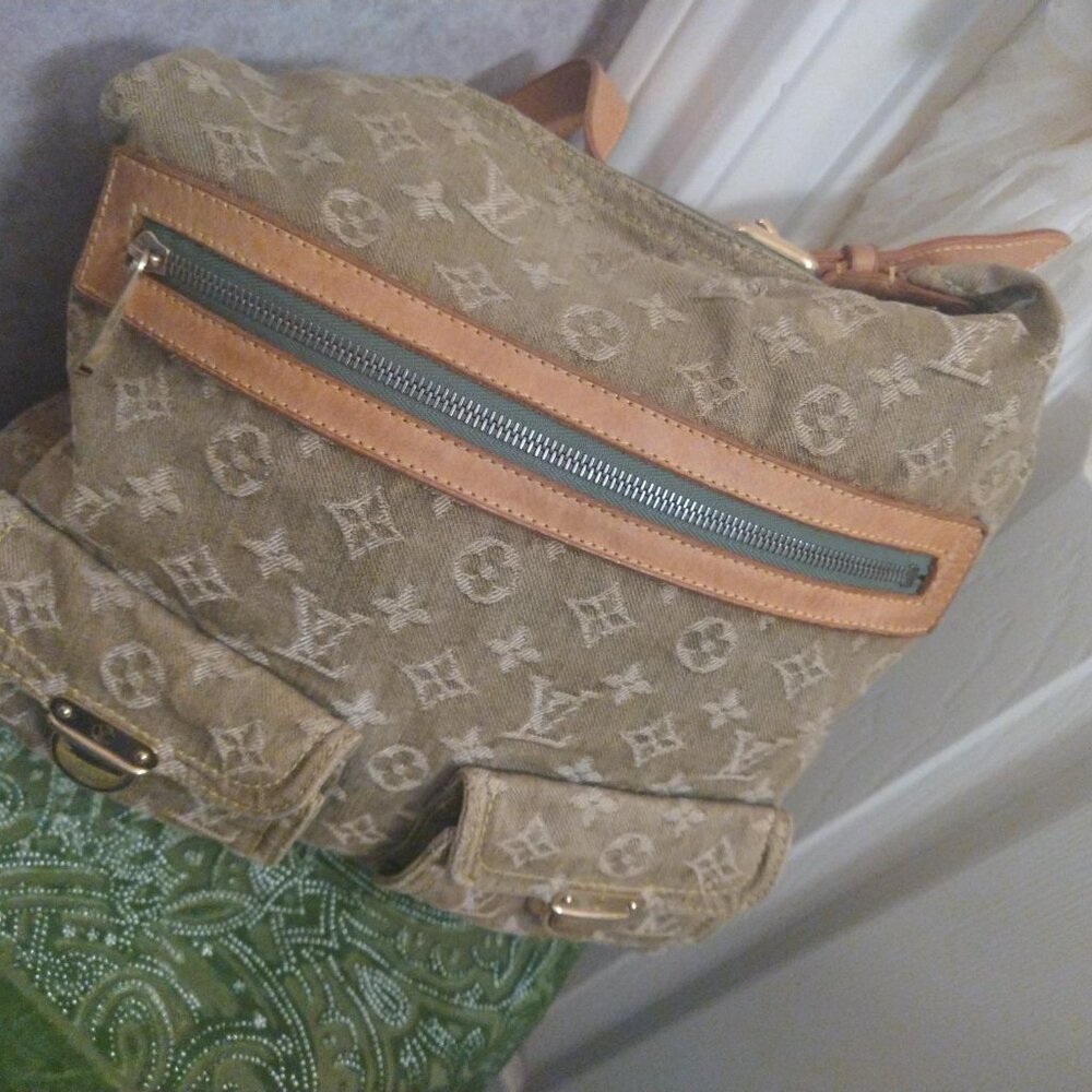 Rare Louis Vuitton Denim Baggy GM Crossbody - Picture 3 of 16
